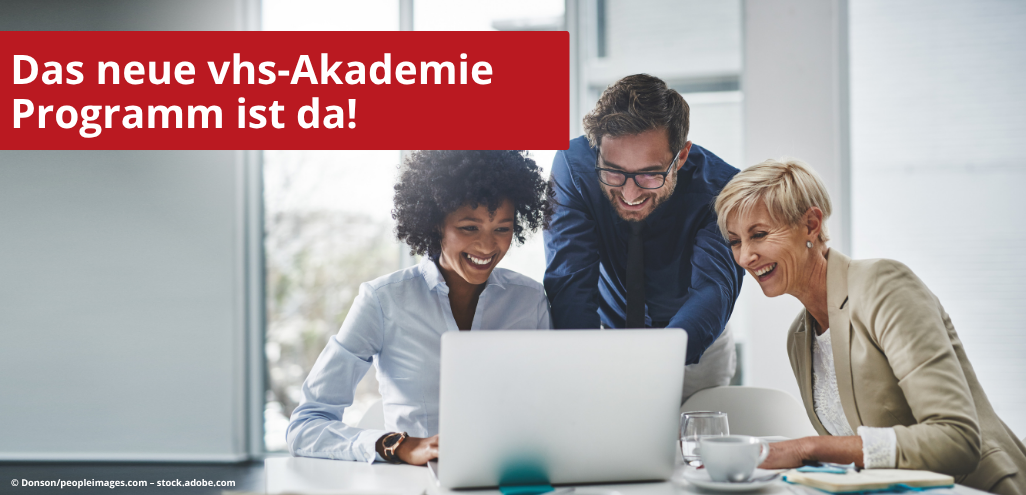 Cover für neues vhs-Akademie Programm